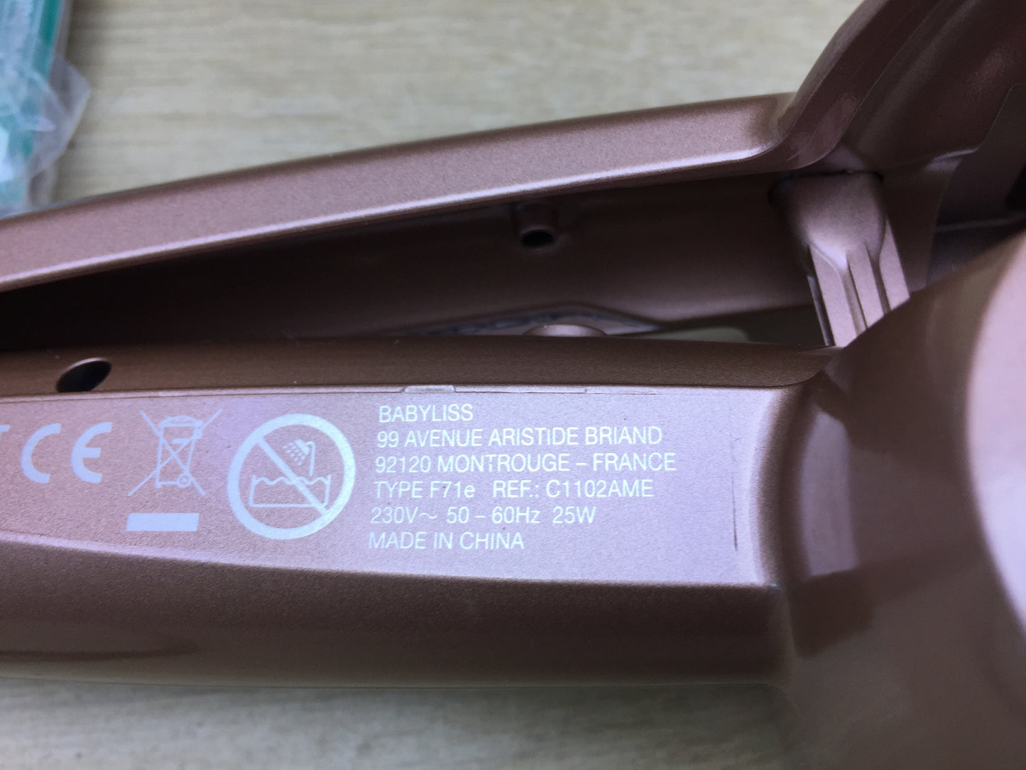 BaByliss C1102AME Curling Iron Curl Secret, I28082