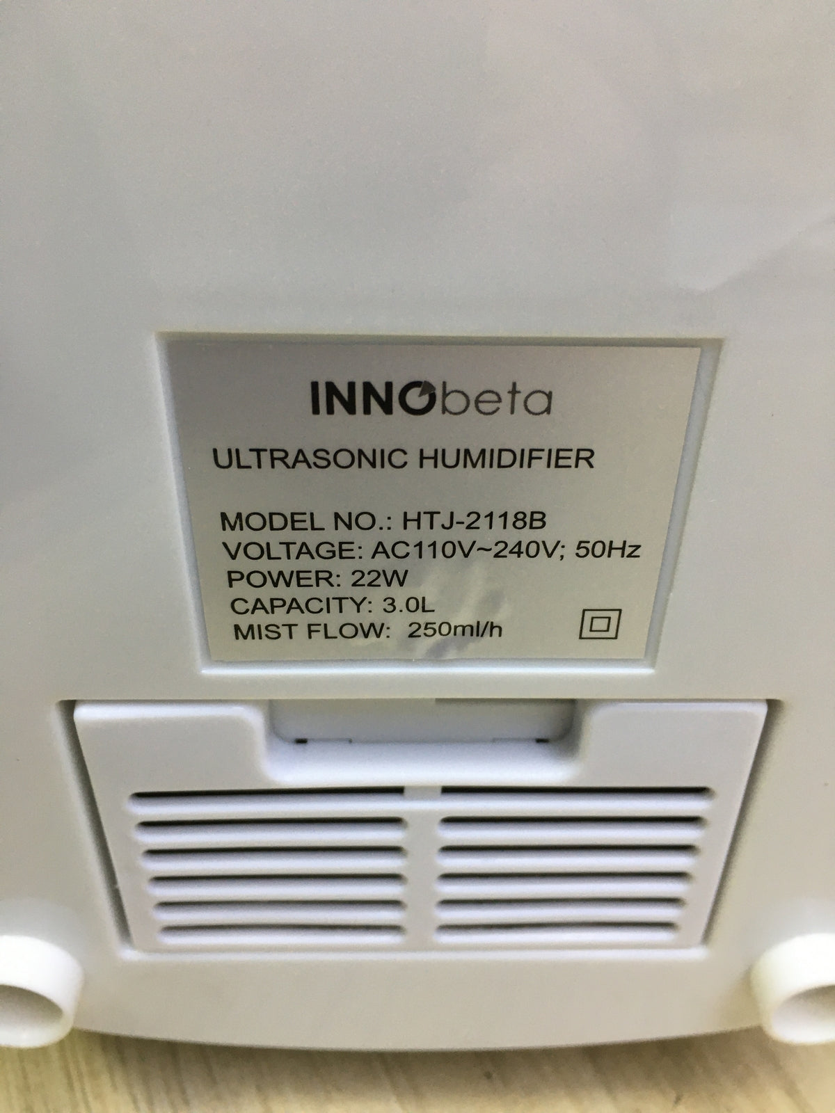 InnoBeta HTJ-2118B Luftbefeuchter 3L, I31242
