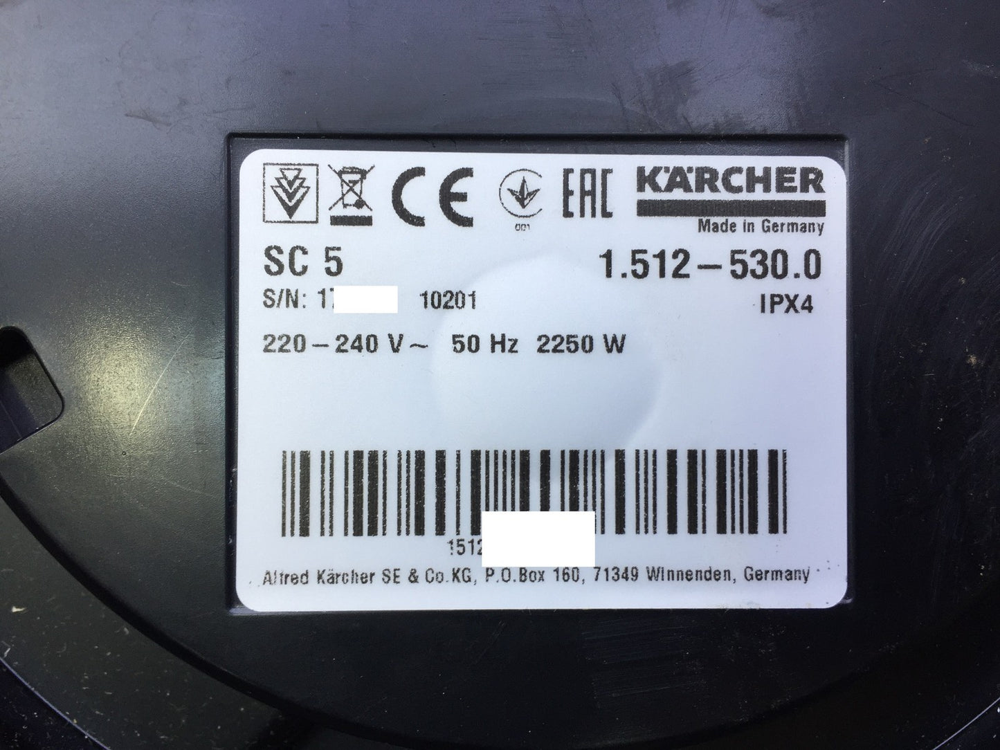 Kärcher Dampfreiniger SC 5 EasyFix 1.512-530.0, I33487