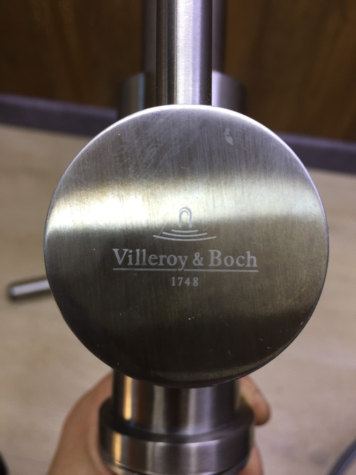 Villeroy & Boch Steel Shower kitchen faucet, high pressure, kitchen faucet, I33007