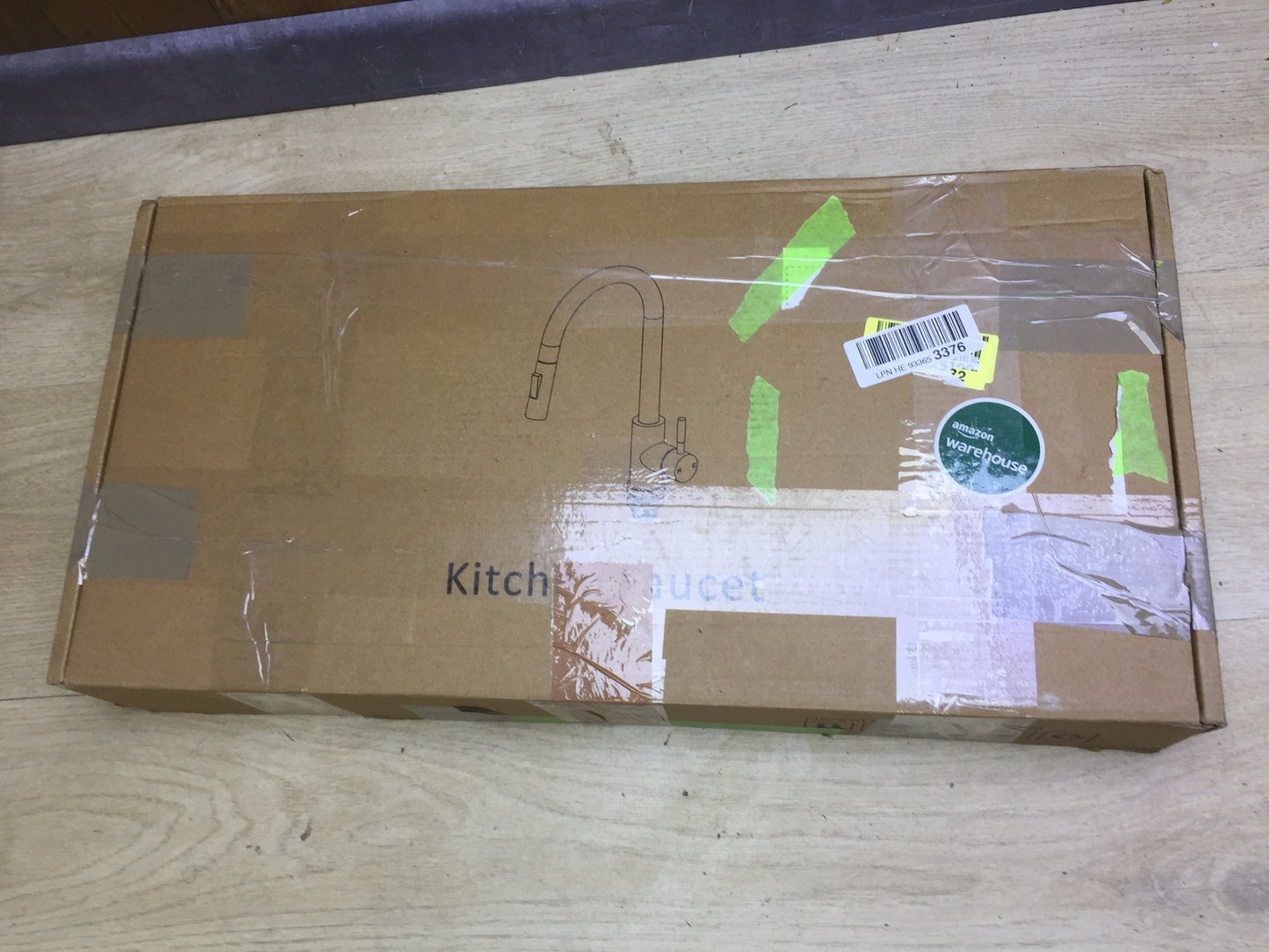 Rainsworth Hochdruck-Küchenarmatur mit Brause Ausziehbar, Wasserhahn, I32208