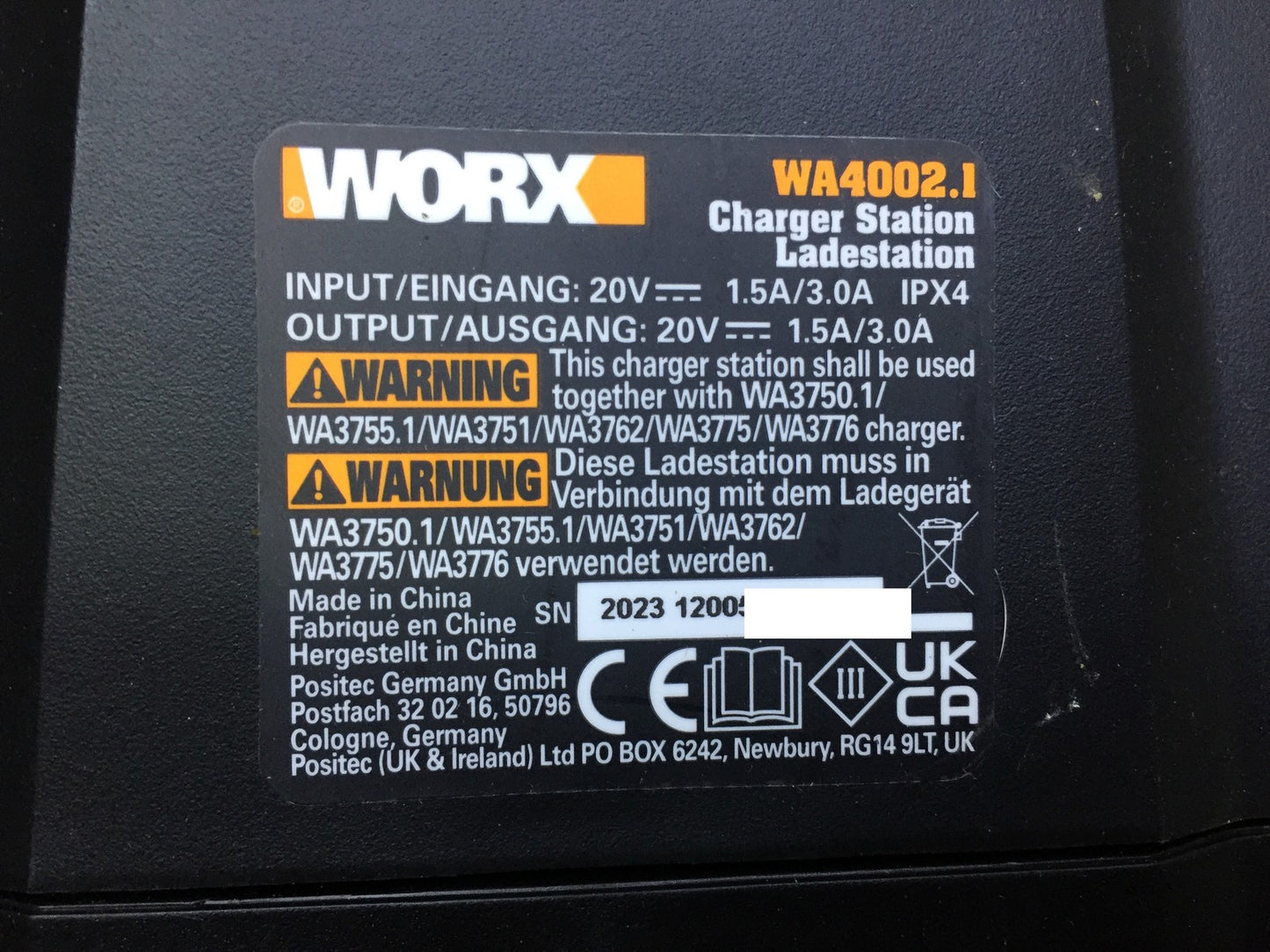 WORX Landroid M700 PLUS WR167E Mähroboter für Gärten bis 700 qm, I33978