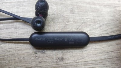 Sony WI-C310 kabelloser In-Ear Kopfhörer schwarz Bluetooth