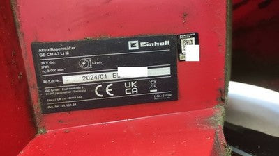Einhell GE-CM 43 Li M Akku-Rasenmäher, inkl- 2 Akkus 18V 4,0Ah
