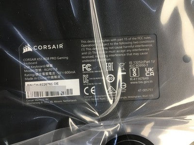 CORSAIR K55 RGB PRO Kabelgebundene Membrantastatur CH-9226765-DE