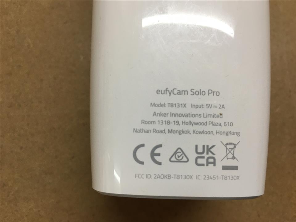 Eufy Outdoor-Überwachungskamera T8131X EufyCam Solo Pro I32124