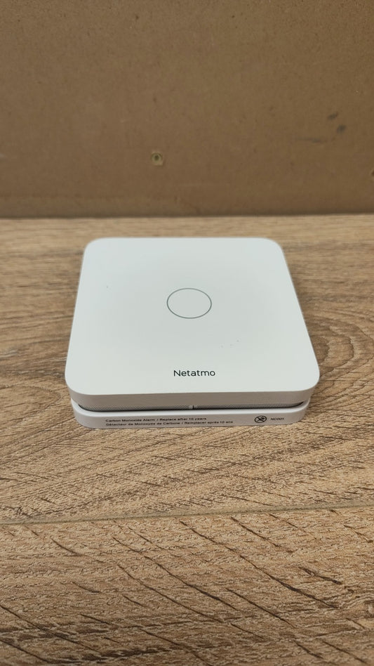 Netatmo NCO-EC Smart Kohlenmonoxidmelder WLAN, 10 Jahre Batterielaufzeit, I40221
