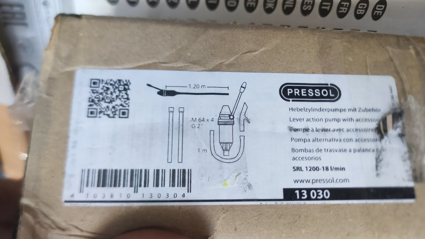 Pressol 13030 Hebelzylinderpumpe SRL 1200-8 l/min, I38422