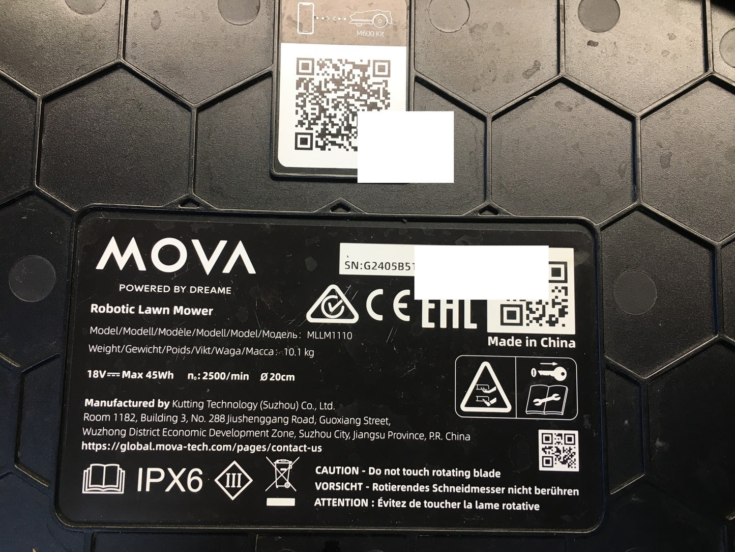 Dreame MOVA 600 Rasenmäher Roboter (MLLM1110), I38265