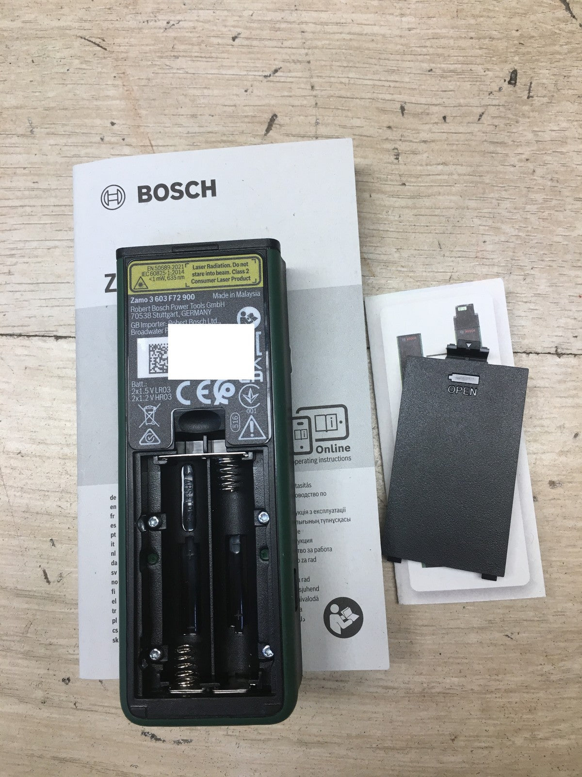 Bosch Laser-Entfernungsmesser Zamo, I38085
