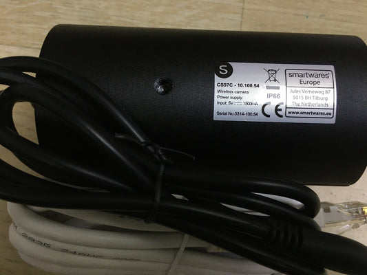 Smartwares CS97C Wireless-Überwachungskamera Aussen Schwarz, I33280