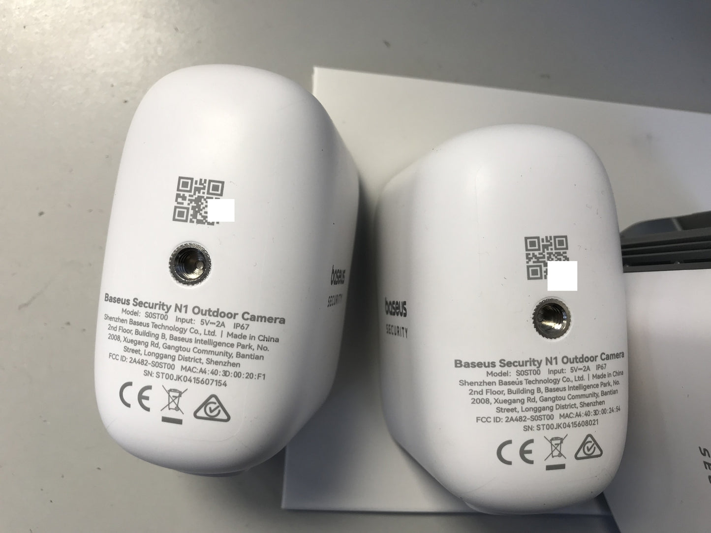 Baseus N1 Überwachunsset mit 2 Outdoor-Überwachungskameras, I31311