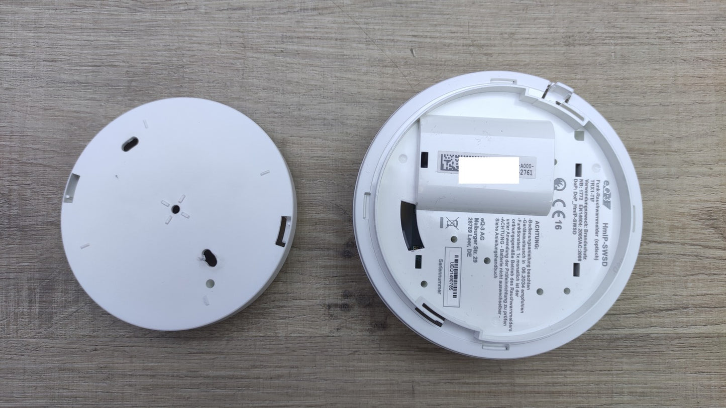 Homematic HmIP-SWSD Rauchwarnmelder 142685A0, I39289
