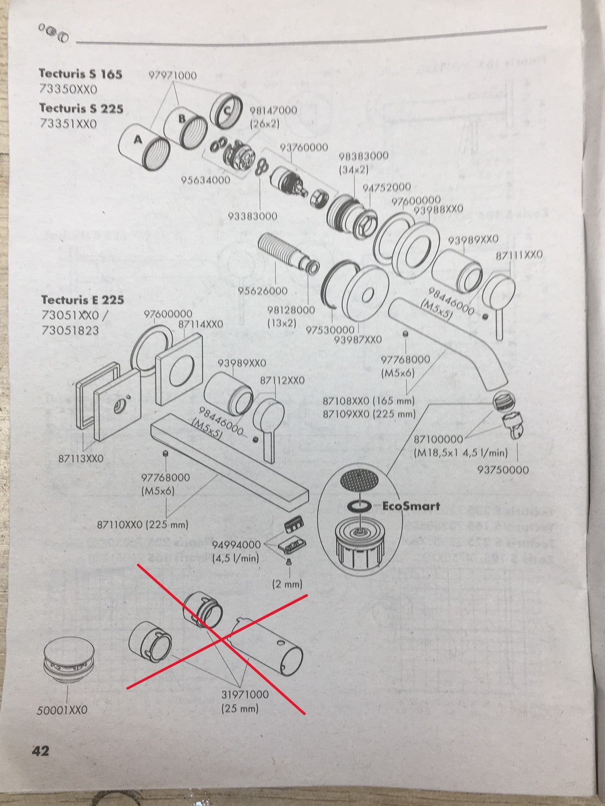 hansgrohe Tecturis S Waschtischarmatur Unterputz 73350140, Wasserhahn, I40917