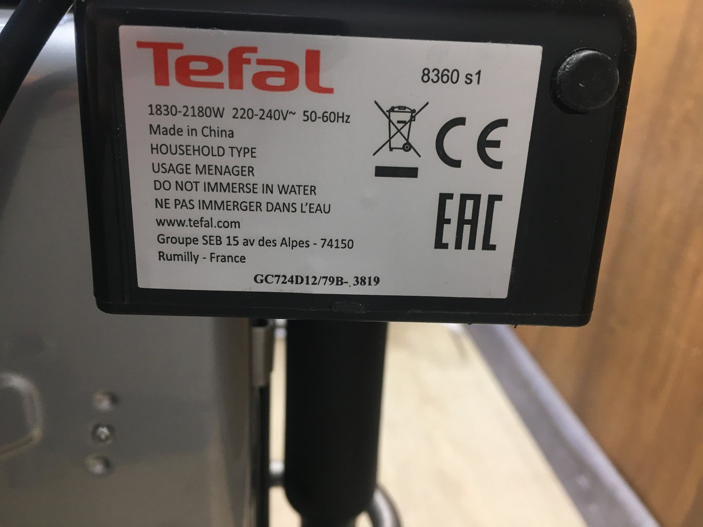 Tefal OptiGrill+ XL Kontaktgrill GC724D12, I35937