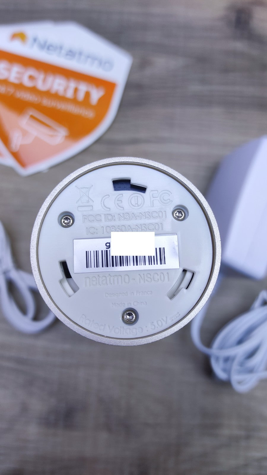 Netatmo NSC01 Smarte Überwachungskamera Innen, WLAN, I35850