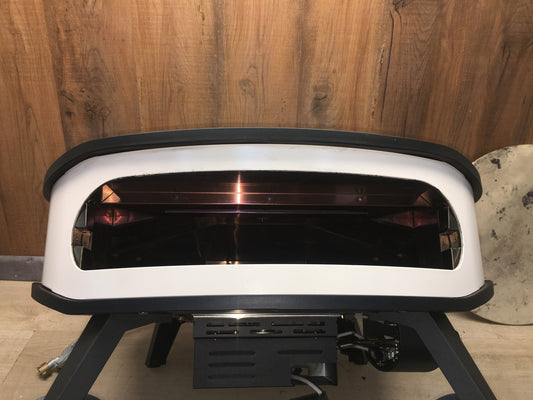 cozze 17" Pizzaofen mit rotierendem Pizzastein 90427, 6,0 kW Gasofen, I38791