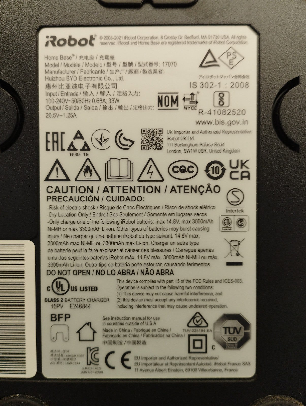 iRobot Roomba Combo i5 Saug-/Wischroboter RVD-Y1, I39750