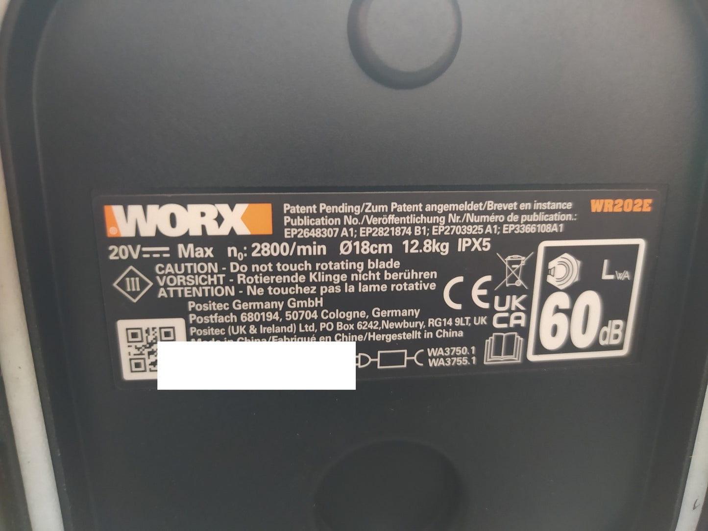 WORX Landroid Vision S250 Mähroboter ohne Begrenzungskabel WR202E, I38792