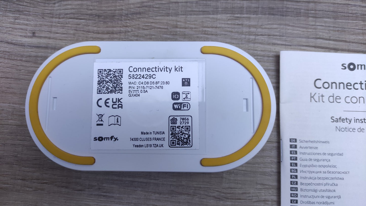 Somfy 1870755 TaHoma mini Connectivity Kit Steuerzentrale, I34756