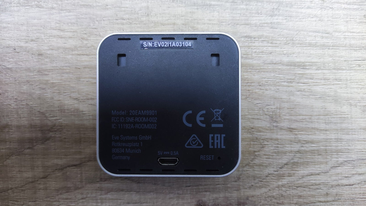 Eve Room Raumklima- & Luftqualitäts-Monitor zum Kontrollieren, I36360