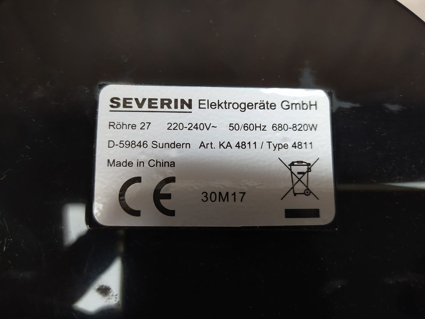 Severin KA 4811 Filterkaffeemaschine, I39013