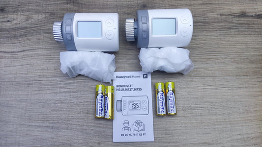 Honeywell Rondostat HR27 programmierbarer Heizkörperregler 2er Pack, I37985