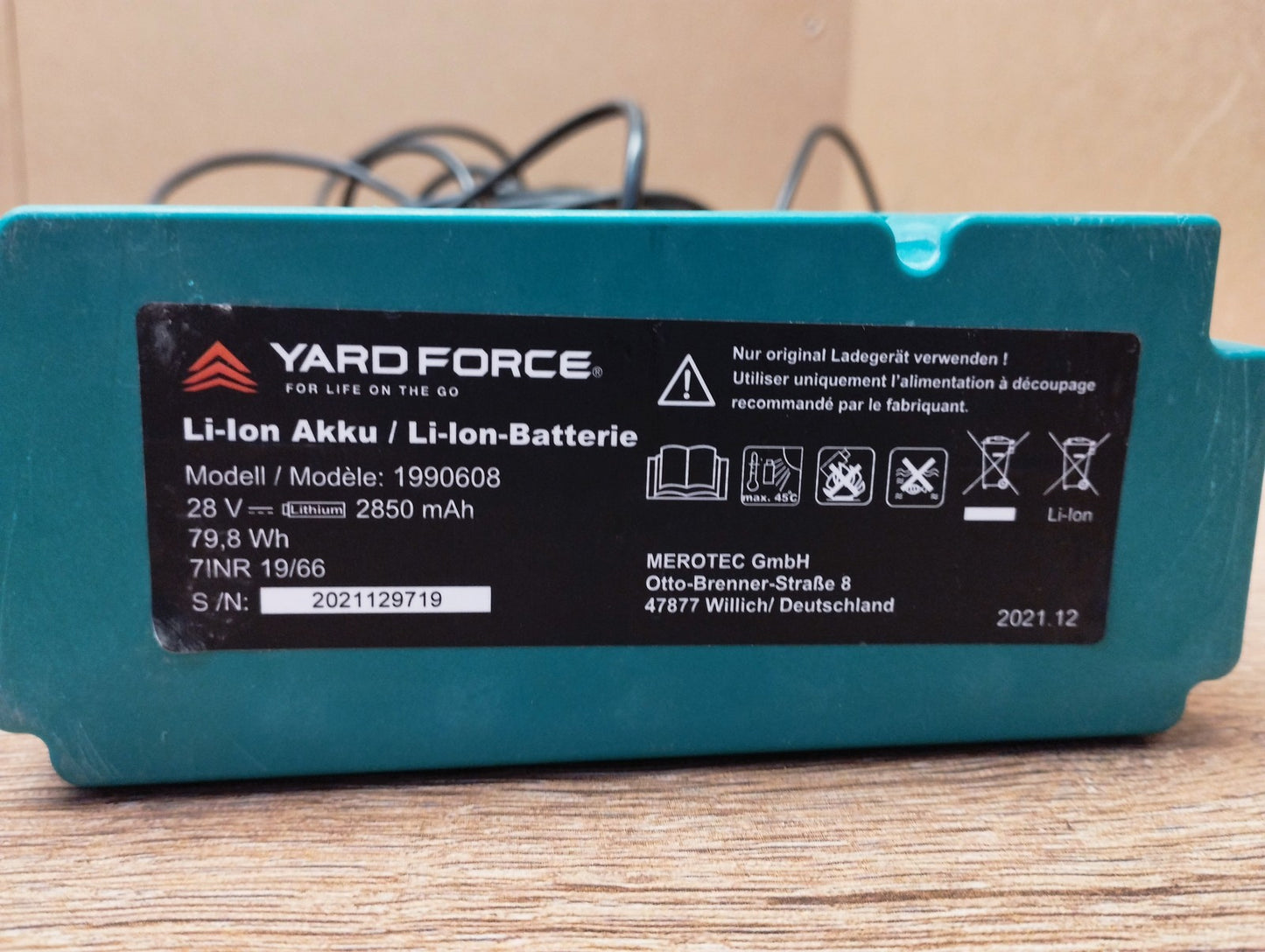 YARD FORCE Mähroboter NX100i bis zu 1000 qm, I40009