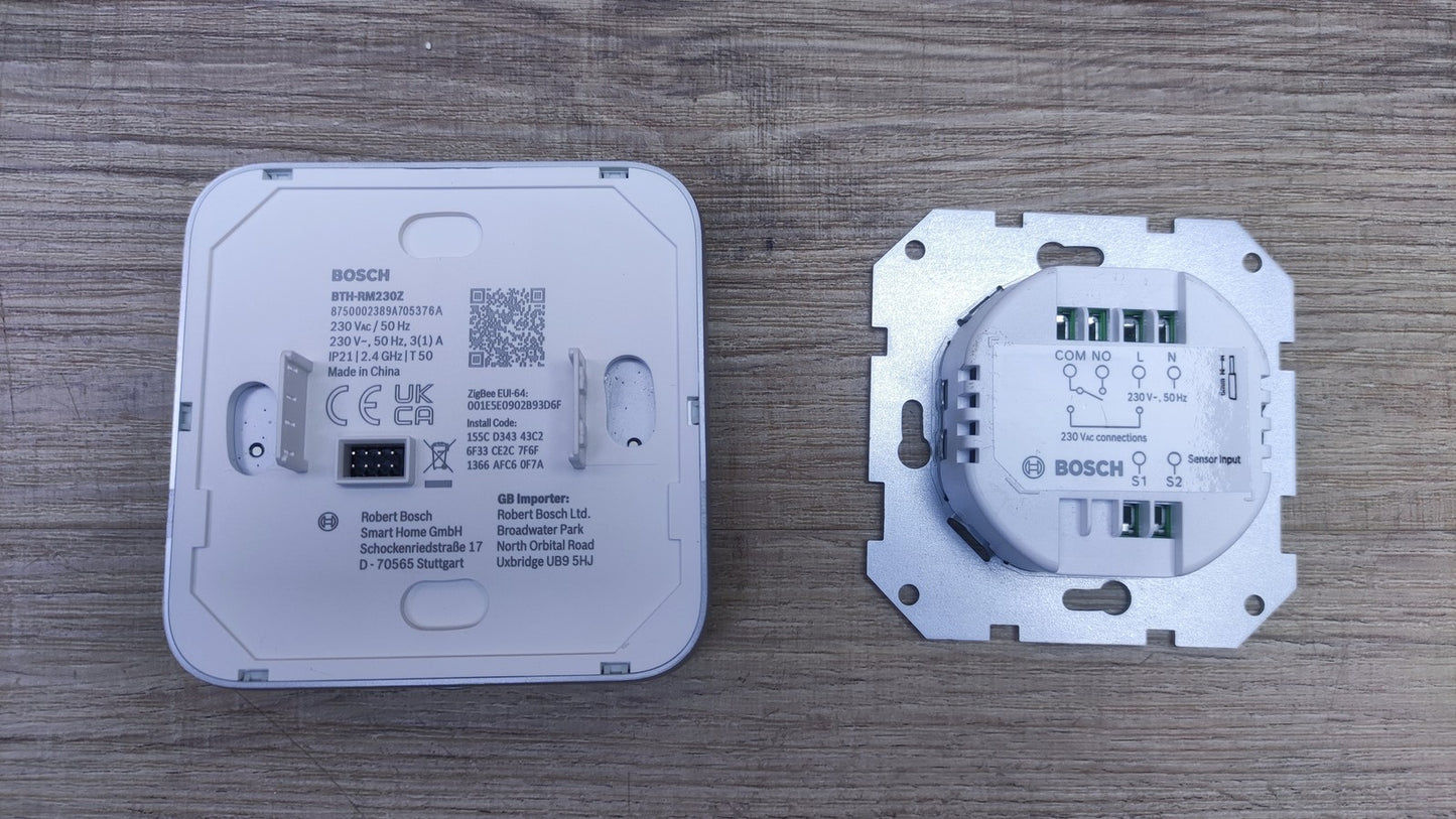 Bosch Smart Home BTH-RM230Z Raumthermostat II 230V I37581