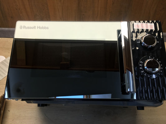 Russell Hobbs RHMM715B Mikrowelle, 17 L, 700W, Schwarz, I39398