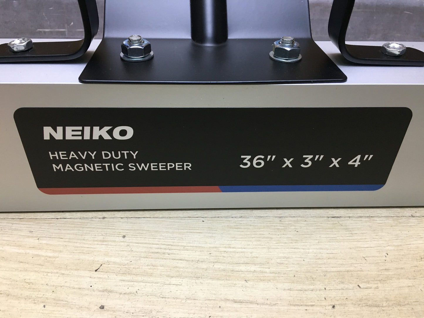 Neiko 36" x 3" x 4" Magnet Kehrmaschine Heavy Duty 61 cm Magnet Sweeper I35399