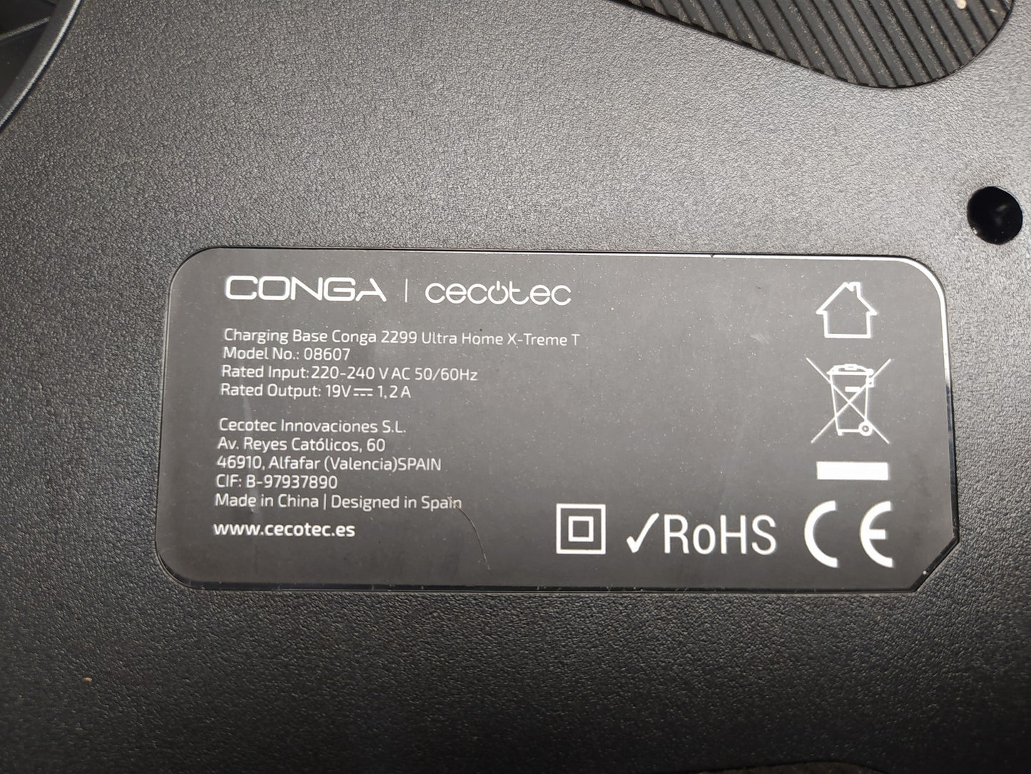 Cecotec 08607 Saugroboter mit Wischfunktion Conga 2299 Ultra, I36302