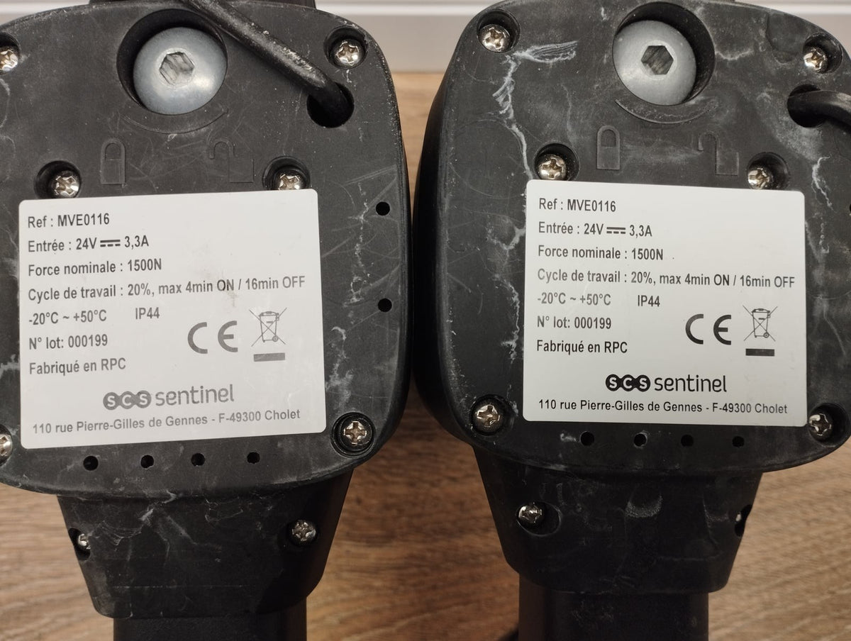 SCS Sentinel MVE0116 SimplyOpen 1+ Zylinderantrieb für Drehflügeltore
