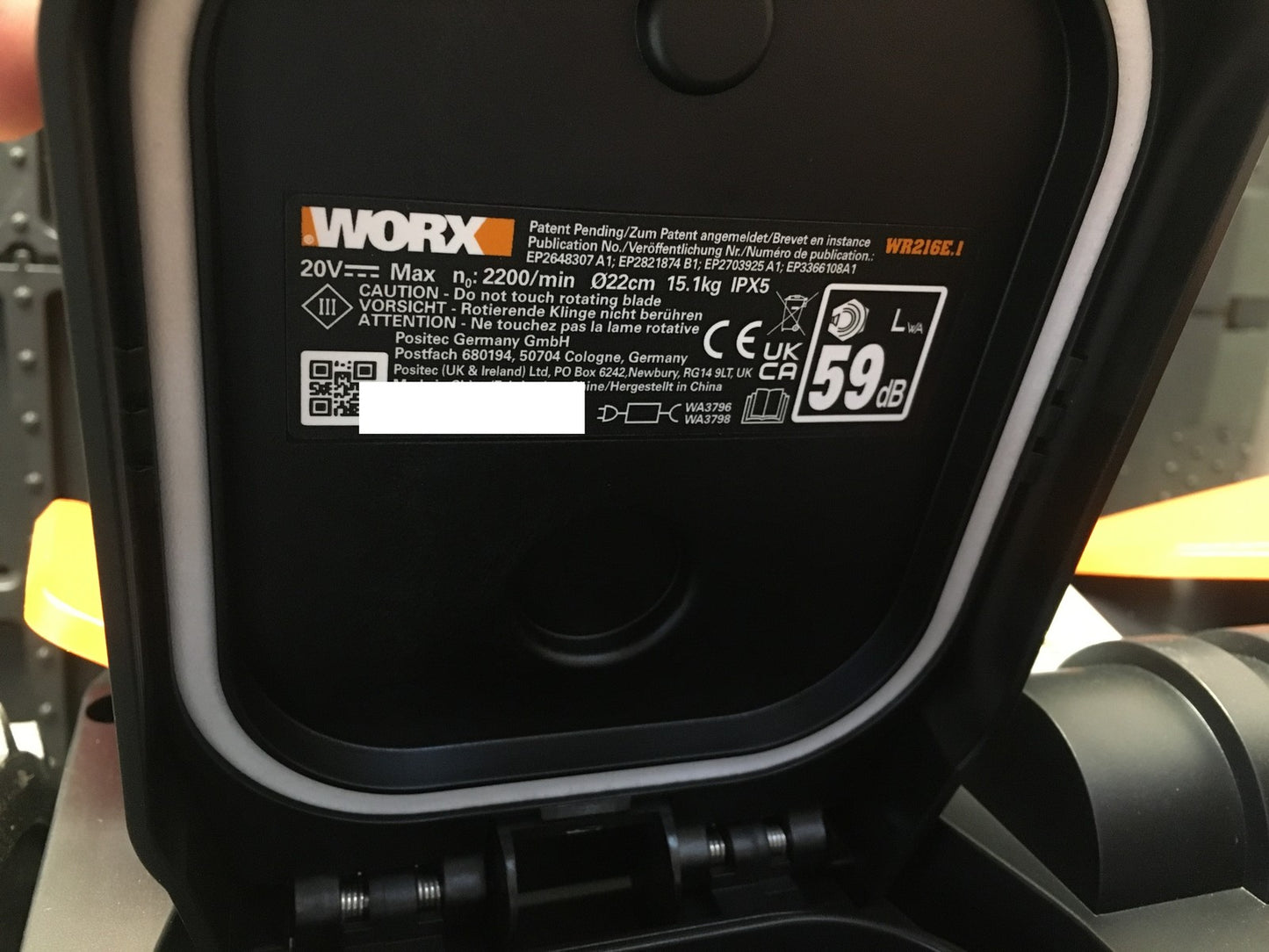 WORX Landroid Vision L1600 Mähroboter WR216E.1, für Gärten bis 1600m², I38528