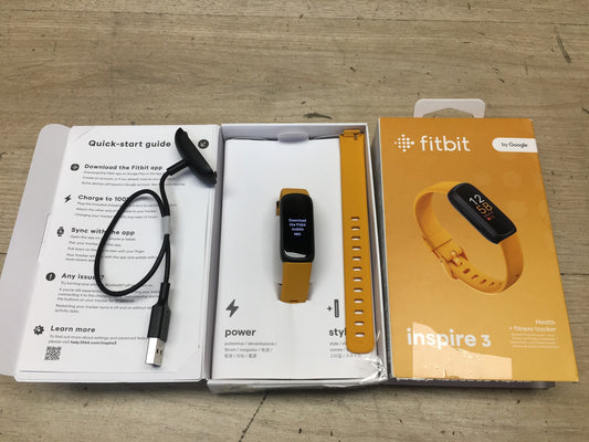 Fitbit Inspire 3 Fitnesstracker FB424, Morgensonne, I39225