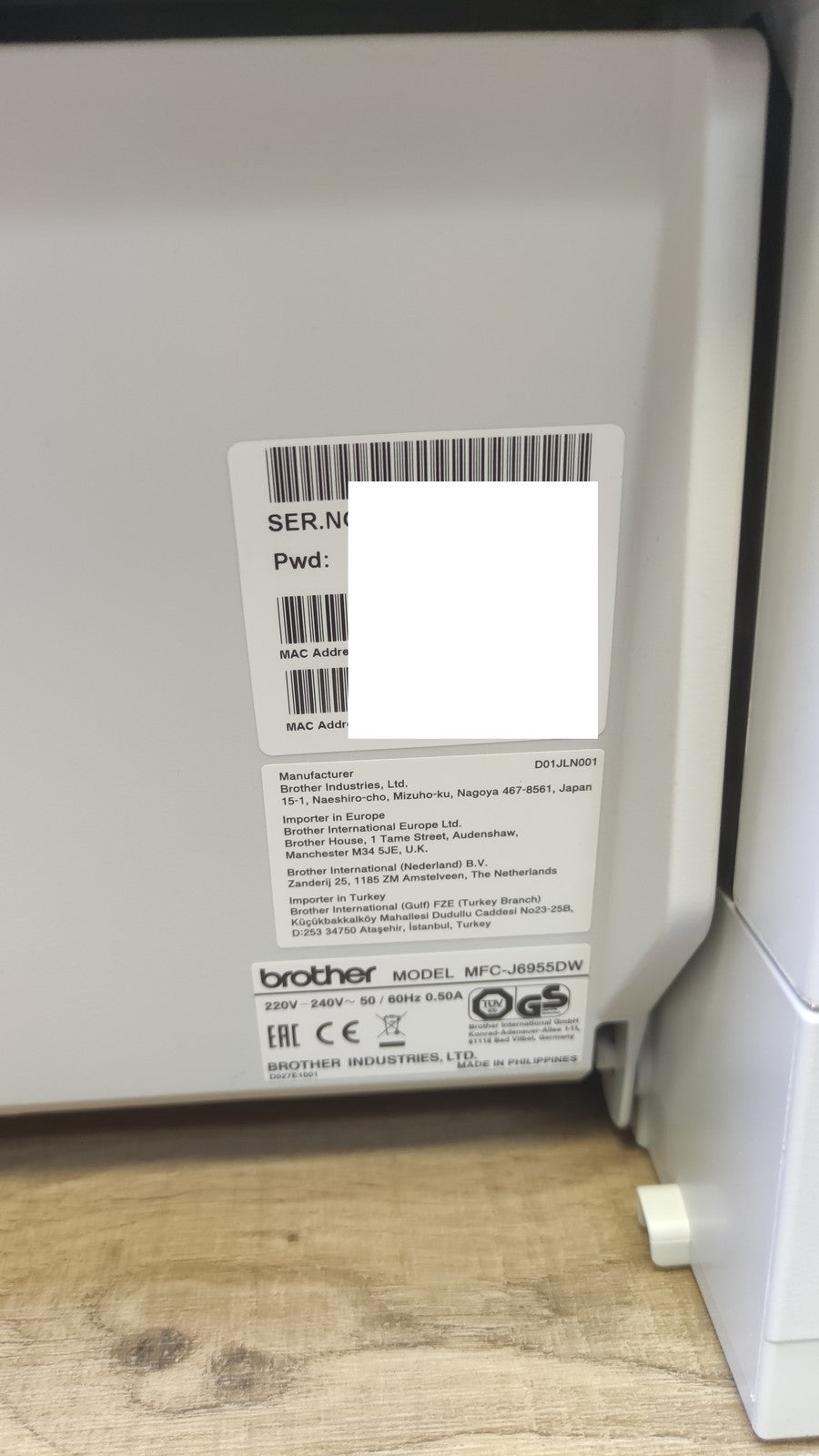 Brother MFC-J6955DW A3 Multifunktionsgerät Tintenstrahldruck I38914