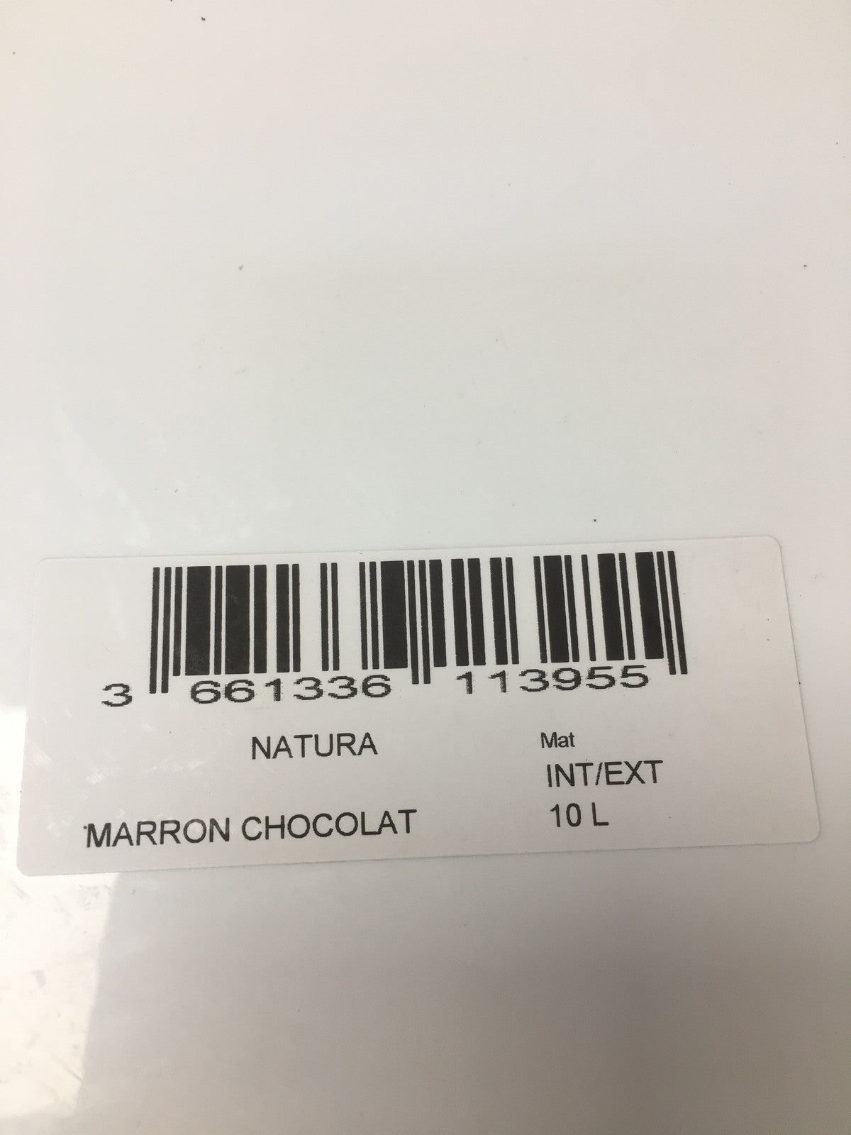 BOX DECO COULEURS Naturfarbe für Innen- und Außenbereich braun matt, 10L, I37367