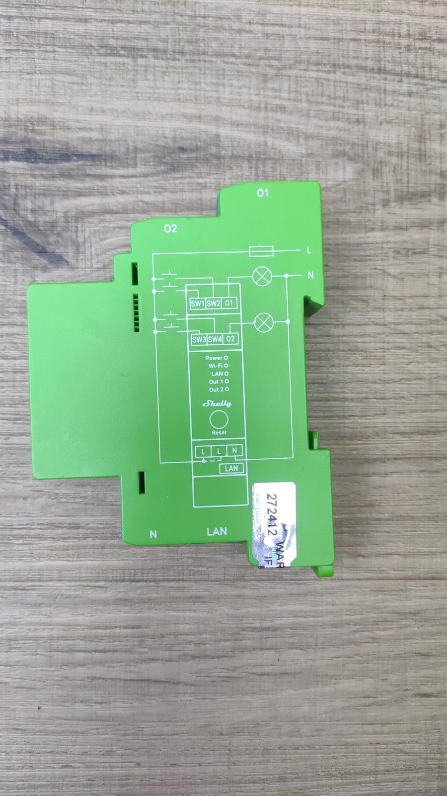 Shelly Pro Dimmer 2PM 2-Kanal-DIN-Hutschienen-Smart-Dimmer, I40724