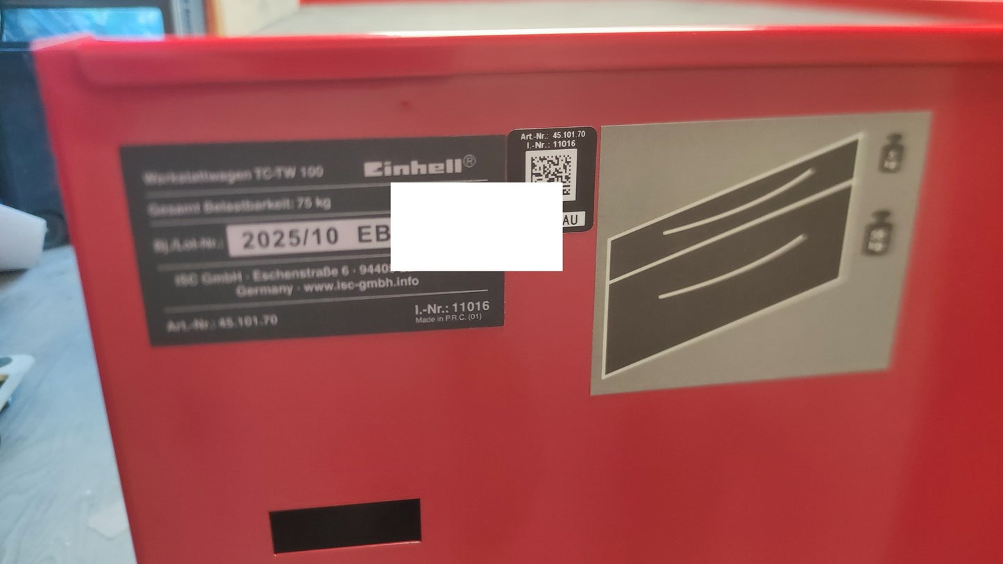 Einhell Werkstattwagen TC-TW 100, I38435