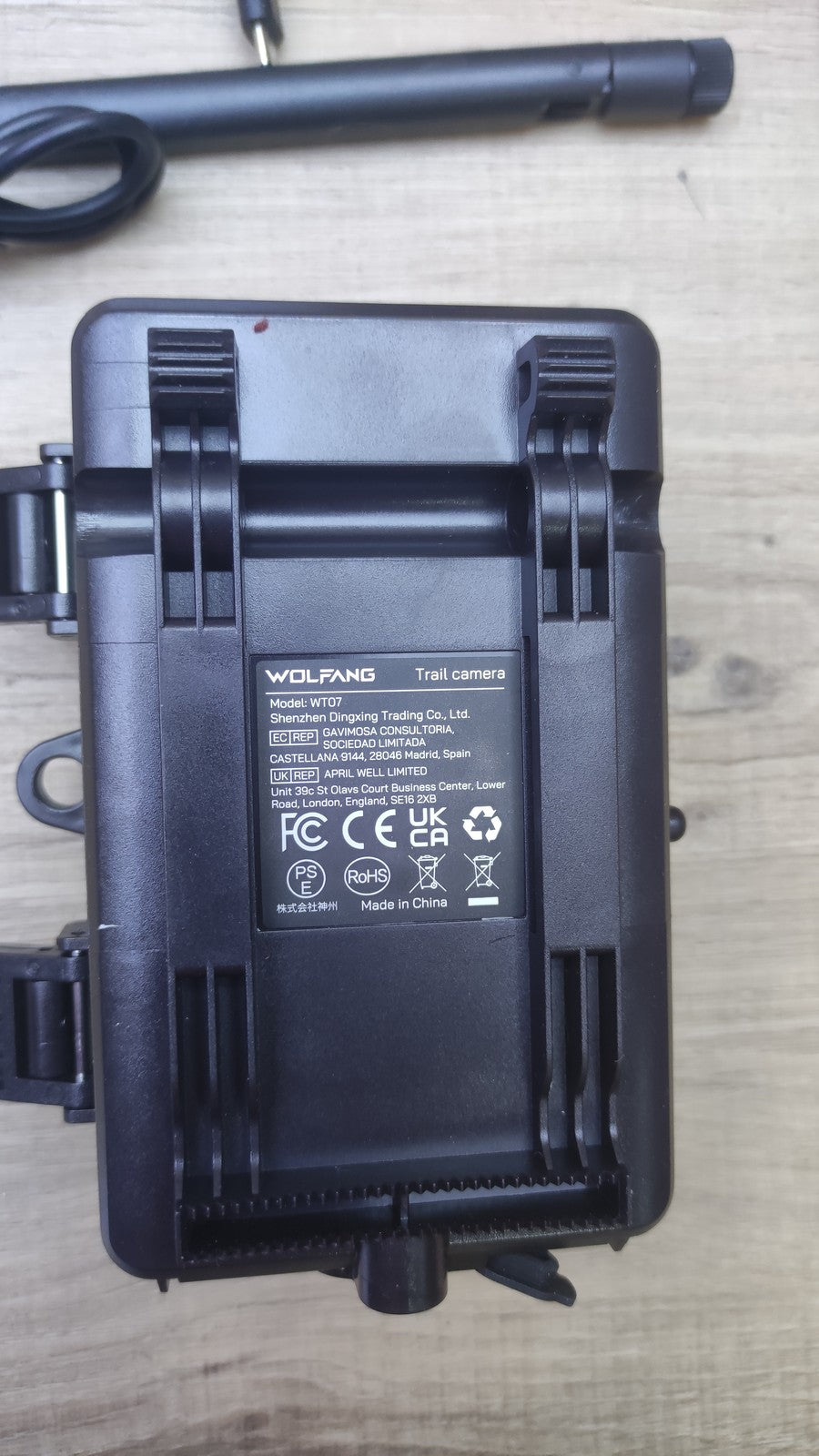 WOLFANG 4G/LTE Wildkamera Solar WT07, 2K 48MP Live Übertragung, I39001