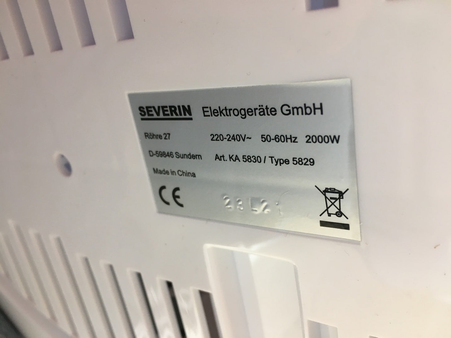 Severin Duo Filter KA 5830 Filterkaffeemaschine, 2000W, weiß, I39040