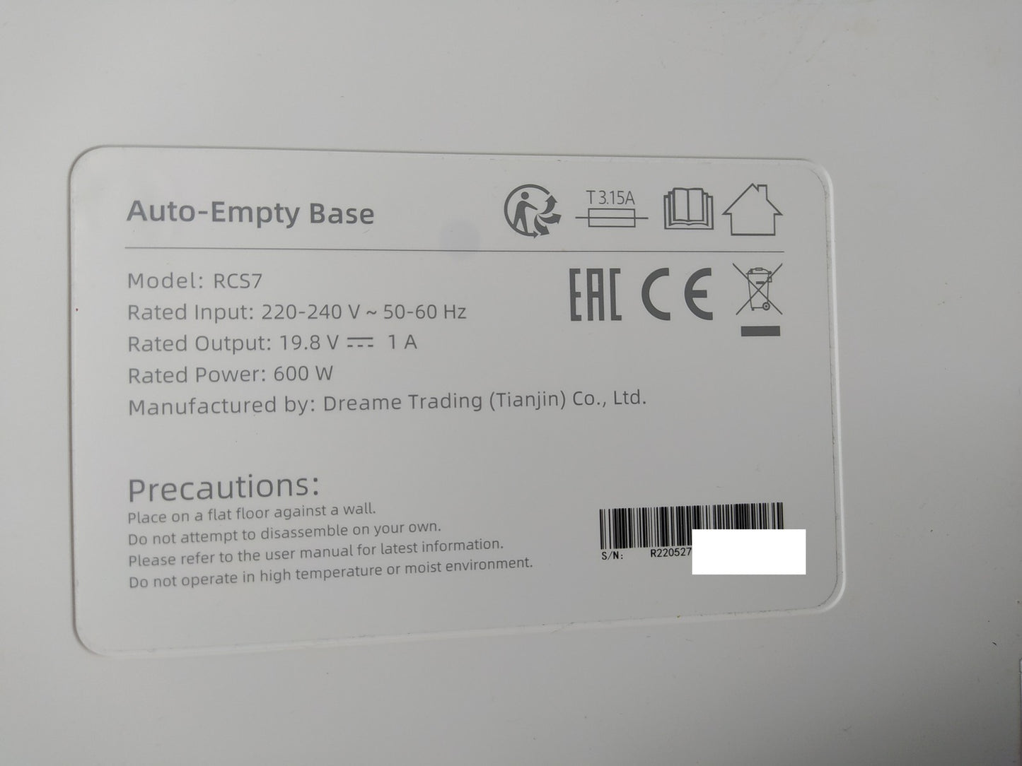 dreame D10 Plus Staubsaugerroboter, I35228