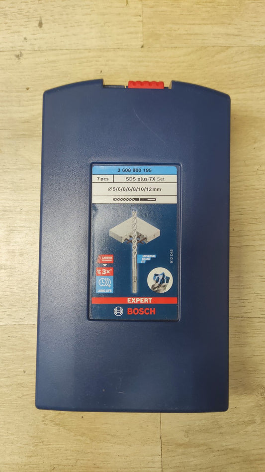 Bosch EXPERT SDS plus-7X Hammerbohrer-Set, 6-tlg, 2608900195, I38147