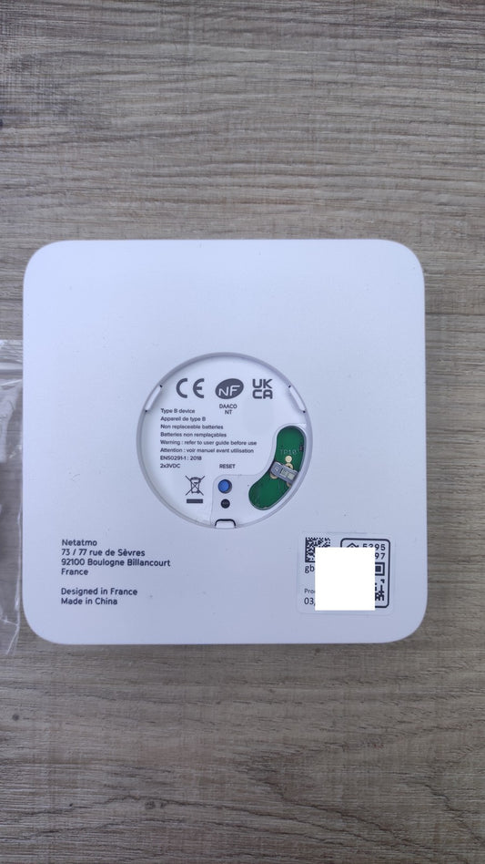 Netatmo NCO-FR Kohlenmonoxidmelder, I38974
