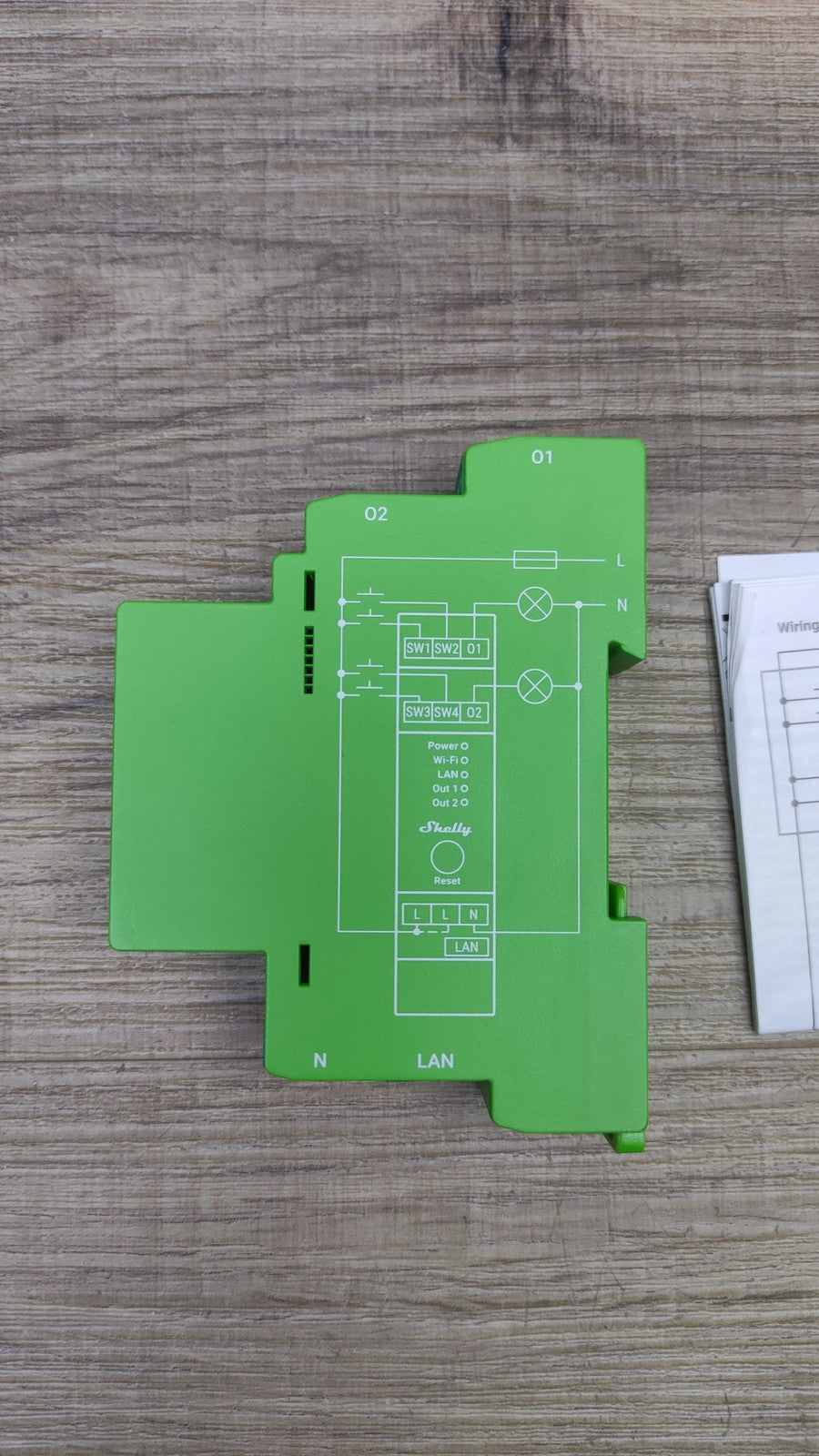 Shelly Pro Dimmer 2PM 2-Kanal-DIN-Hutschienen-Smart-Dimmer, I40785