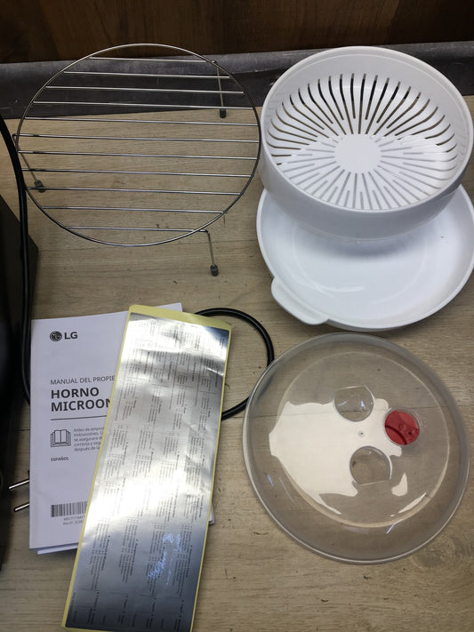 LG MH6535GDS Mikrowelle (25 L, 1000 W) mit Grill, I37741