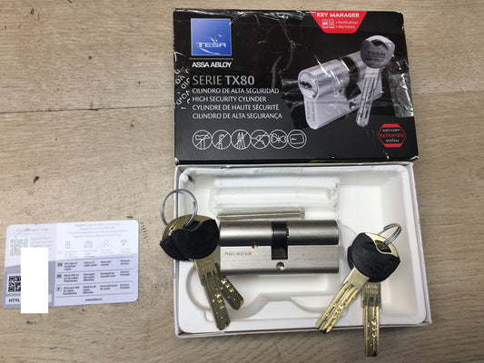 Tesa Assa Abloy TX853535N Europrofilzylinder TX80, 85 x 35 mm, I37040