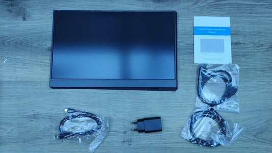 COOLHOOD GS156DM2-B Tragbarer Monitor 15.6" FHD 1920x1080 IPS Mini-HDMI USB-C
