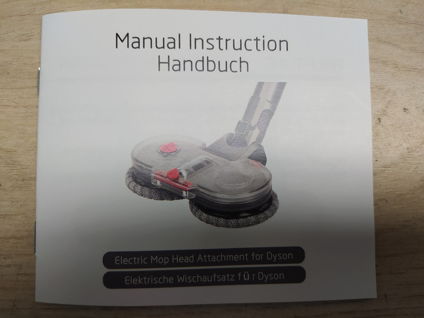 DrRobor Elektrischer Wischaufsatz für Dyson V12 Detect Slim, I37491