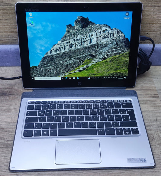 HP Elite x2 1012 G1 Tablet Touch 12" FHD 1920x1280 Intel M5-6Y54 8GB 512GB LTE